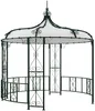 Vente-unique - TILCARA Arbour and gazebo Metall Grün - B 300 cm x H 198 cm x L 300 cm Bild 2