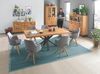 Sideboard >Tom-I< in Wildeiche / schwarz aus Teilmassiv - 158x82x40cm (BxHxT) Bild 4