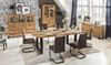 Sideboard >Tom-I< in Wildeiche / schwarz aus Teilmassiv - 158x82x40cm (BxHxT) Bild 5