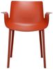 Kartell Piuma Armlehnstuhl - rostbraun Bild 2