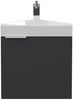 Gäste WC Eckbadmöbel Diamant Slimline Gästebad SoftClose grafit : Grafit Bild 5
