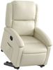 vidaXL Relaxsessel mit Aufstehhilfe Creme Kunstleder 3204227 Bild 3
