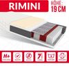 Matratze 160x200 Multipocket Taschenfederkern RIMINI 7 Zonen 19 cm H3 Latex Polyurethanschaum JERSEY Bild 5