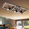 LED Deckenstrahler, Metall Holz, schwarz, 3-flammig, L 72 cm Bild 5