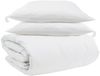 vidaXL Bettdecken Set mit Kissen 3 pcs Weiß Daunenfeder 3377145 Bild 2