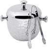 EDZARD Eiseimer Rico, Silber-Optik, fein gemustert, Inkl. Deckel und Zange, H 18 cm Bild 2
