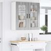 vidaXL Geschirrspülerfront Kalmar Graues Sonoma 80 x 31 x 80 cm 884720 Bild 4