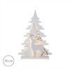 Star Trading 650-15 Weihnachtsdekoration DEKOBAUM GRANDY LED 36X0,06W Holz, Stahl weiss L:50cm B:11cm H:70cm IP44 Bild 2