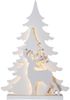 Star Trading 650-15 Weihnachtsdekoration DEKOBAUM GRANDY LED 36X0,06W Holz, Stahl weiss L:50cm B:11cm H:70cm IP44 Bild 5