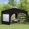 vidaXL Pop-up Partyzelt 290 x 290 x 245 cm Schwarz 42019865 Bild 3