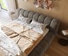 Polsterbettgestell Cutio 180x200 cm Bouclé Soft Schlamm Bild 5