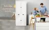 MODFU Hochschrank Multifunktionales,Sideboard (182 cm Hochschrank mit 4 Türen & 1 Schublade – Viel Stauraum mit flexibler Einteilung – Modernes Design für Küche, Esszimmer & Wohnzimmer) Bild 5
