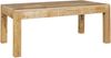 Wohnling Couchtisch RUSTI 110 x 60 x 47 cm Rechteckig Mangoholz Natur Hell-Braun Bild 2