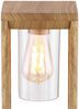 Außenleuchte, Stehlampe, ALU, Holzoptik, H 80 cm Bild 3