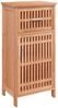 vidaXL Badschrank 42x29x82 cm Massivholz Nussbaum 350354 Bild 2