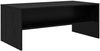 vidaXL Couchtisch Schwarz Eichen-Optik 100 x 50 x 40 cm Holzwerkstoff 8000285 Bild 2