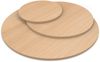 Dekor Spanplatte 28mm Tischplatte rund melaminharzbeschichtet Buche mit ABS Kante Umleimer - Größe 110 x 110 cm - Höhe 2,8 cm - Farbe Buche Hell Bild 2