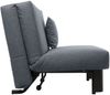 Faltsofa Kalomira Bezug Flachgewebe Metall schwarz / denim 21494 Bild 4