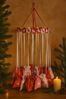 TrendLine Deko Adventskalender rot weiß zum befüllen Bild 2