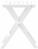 vidaXL Beistelltisch Klappbar Weiß Massivholz Pappel 4008873 Bild 5