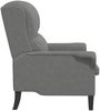 vidaXL Sessel Dunkelgrau 76 x 94 x 102 cm Mikrofaser 42009872 Bild 5