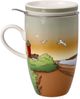 Goebel Teetasse mit Deckel und Sieb Seaview, Scandic Home, Fine Bone China, Bunt, 0. 45 L, 23102191 Bild 4