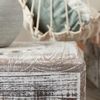 Hocker Beistelltisch 2er set Holz Würfel Nachttisch grau Cube Couchtisch Bild 5