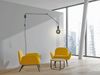 Schwenkbare LED Wandlampe - schwarze Kabelleuchte mit Schnurschalter & Stecker Bild 5