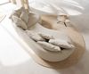 Sofa Edina 330x170 cm Bouclé Creme-Weiß Bild 5