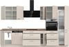 nobilia® Küchenzeile "Laser II", NEU: individuell anpassbar mit gratis Profi-Beratung, vormontiert, 360 cm breit, optional mit verschiedenen E‑Geräte-Sets Bild 4