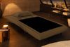 riess-ambiente Relaxsessel SMART MULTIFUNCTION 100cm grün - Cord Stoff, Bettfunktion, mit Kissen (Einzelartikel, 1-St), ausziehbare Schlafgelegenheit - ideal für Wohn- oder Gästezimmer Bild 3
