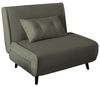 riess-ambiente Relaxsessel SMART MULTIFUNCTION 100cm grün - Cord Stoff, Bettfunktion, mit Kissen (Einzelartikel, 1-St), ausziehbare Schlafgelegenheit - ideal für Wohn- oder Gästezimmer Bild 4