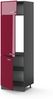 Kühlumbauschrank R-Line Rot Hochglanz 60 cm Vicco Bild 4