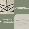 Brixy Partyzelt – faltbar – Easy Up – 3 x 3 m – wasserdicht – Pavillon – inkl. Tragetasche – cremefarben Bild 5