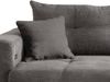 Polsterecke >Renard< elektrischer Sitzvorschub, Cord grau - 177x80x246cm (BxHxT) Bild 5