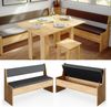 Esszimmer-Bank Roman Goldkraft Eiche 136.6 x 41.5 cm Vicco Bild 2