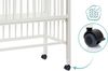 Fillikid 'Cocon' Beistellbett, weiß, höhenverstellbar, rollbar Bild 4