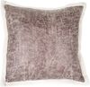 Deko-Kissen Wildlederimitat, Sofakissen Zierkissen mit Füllung, braun Fellimitat 45x45cm Bild 3