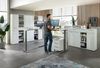 10-tlg. Komplettbüro SANTORIN Weiß & Glas – inkl. Eckschreibtisch Bild 3