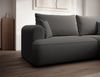 Selsey ''Ovo Mini' Eckschlafsofa rechtsseitig mit Stauraum, Easy-Clean-Samtbezug, dunkelgrau, 93 x 238 x 156 cm Bild 3