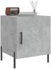 vidaXL Nachttische 2 Stk. Betongrau 40x40x50 cm Holzwerkstoff 827589 Bild 4