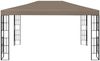 vidaXL Pavillon 4x3 m Taupe 312258 Bild 2