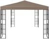 vidaXL Pavillon 4x3 m Taupe 312258 Bild 3