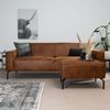 Bronx71 Ledersofa Kansas 3-Sitzer cognac Bild 5