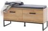 Sitzbank >Torrent< in Grandson Oak Nachbildung - 101x46x38cm (BxHxT) Bild 4