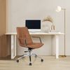 hjh OFFICE Home Office Bürostuhl SARANTO II Kunstleder camel Bild 2