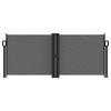 vidaXL Seitenmarkise Ausziehbar Anthrazit 100x1000 cm 4004688 Bild 3
