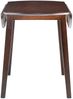 vidaXL Esstisch Klappbar Rund MDF Braun 245367 Bild 3
