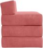 vidaXL Klappsofa Bett Rosa 200 x 70 x 15 cm Samt 900010 Bild 4