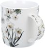 DUO Spring in bloom Becher 400 ml WHITE FLOWERS in dekorativer Box, New Bone China Porzellan Bild 2